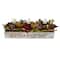 24" Autumn Harvest Pomegranate 3-Piece Candle Holder